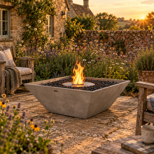 Nova 850 Bioethanol Fire Pit by EcoSmart Fire | Outdoor Fire Feature