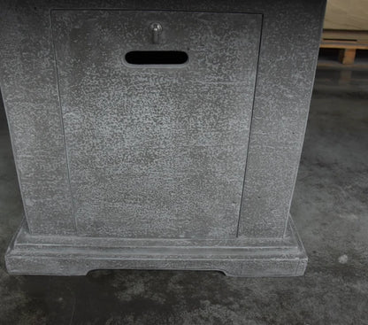 Birmingham Dining Table 45,000 BTU Propane Outdoor Fire Pit