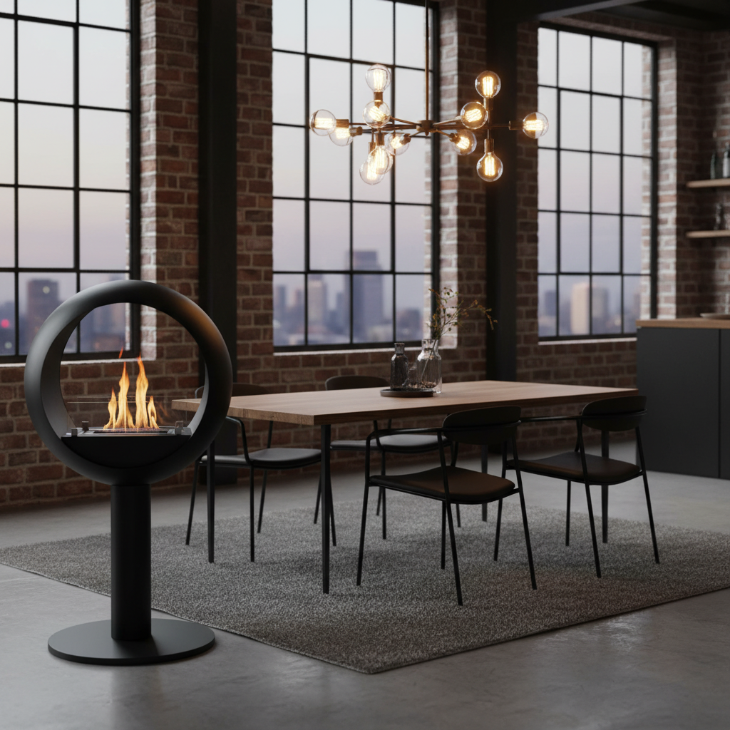Open-plan dining area