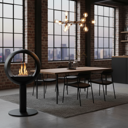 Open-plan dining area
