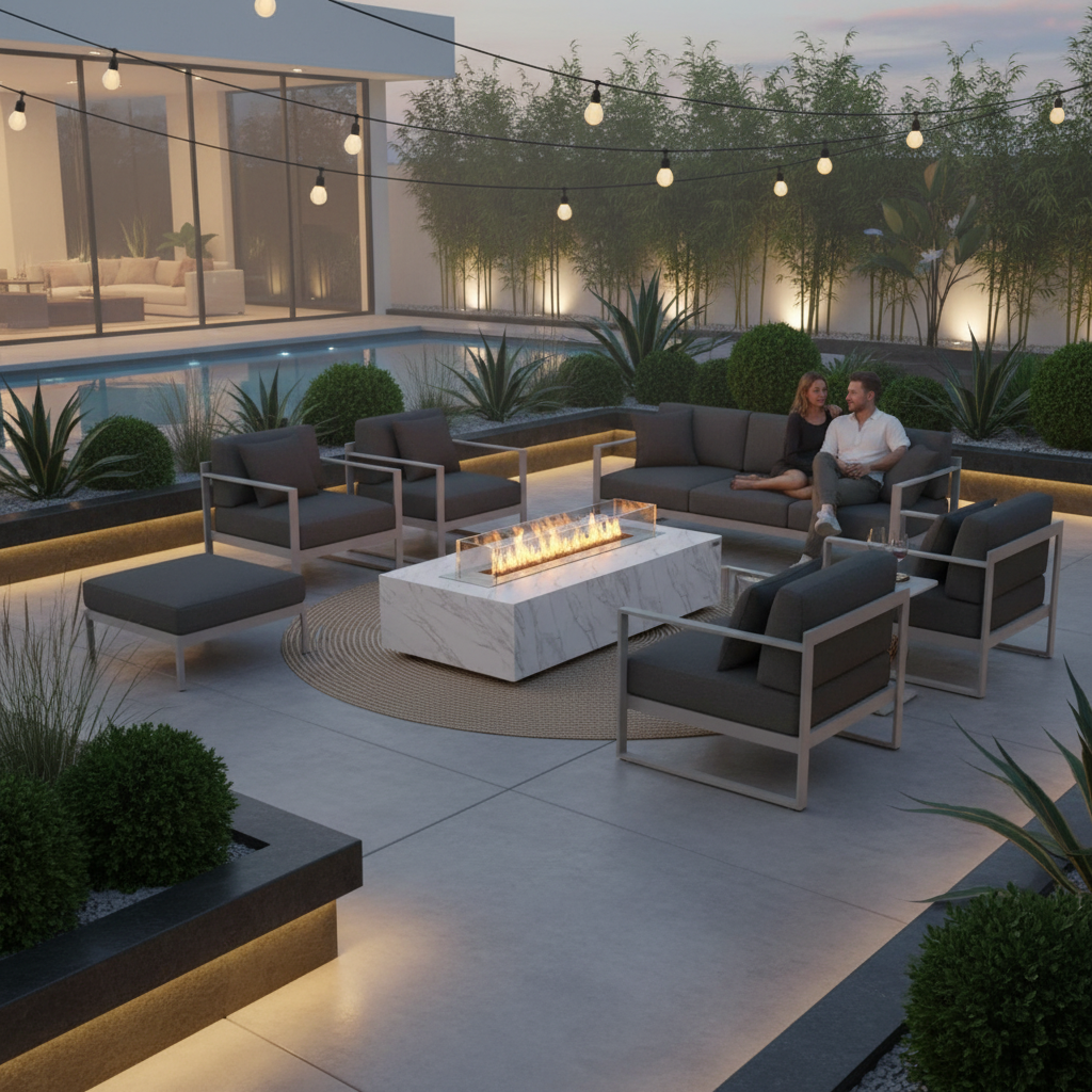Outdoor patio lifestyle