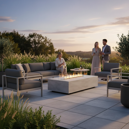 Planika Fires Cabo Table Kreta Bioethanol Fireplace for Indoor & Outdoor