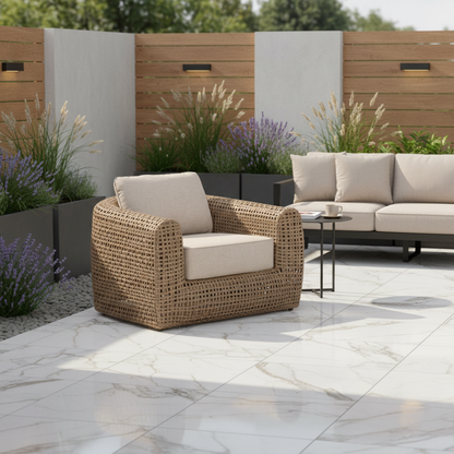 Bloom Collection Outdoor Large Lounge Chair – Oversized Comfort