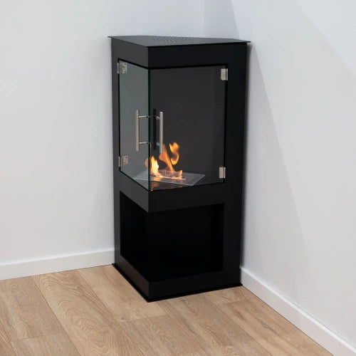 Alaska Corner Bioethanol Stove Fireplace | ScandiFlames
