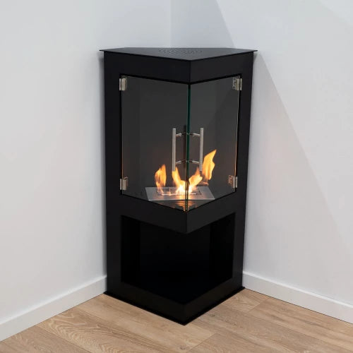 Alaska Corner Bioethanol Stove Fireplace | ScandiFlames