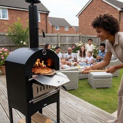 HEAT Ovnhus Outdoor Pizza Oven – Wood Fired
