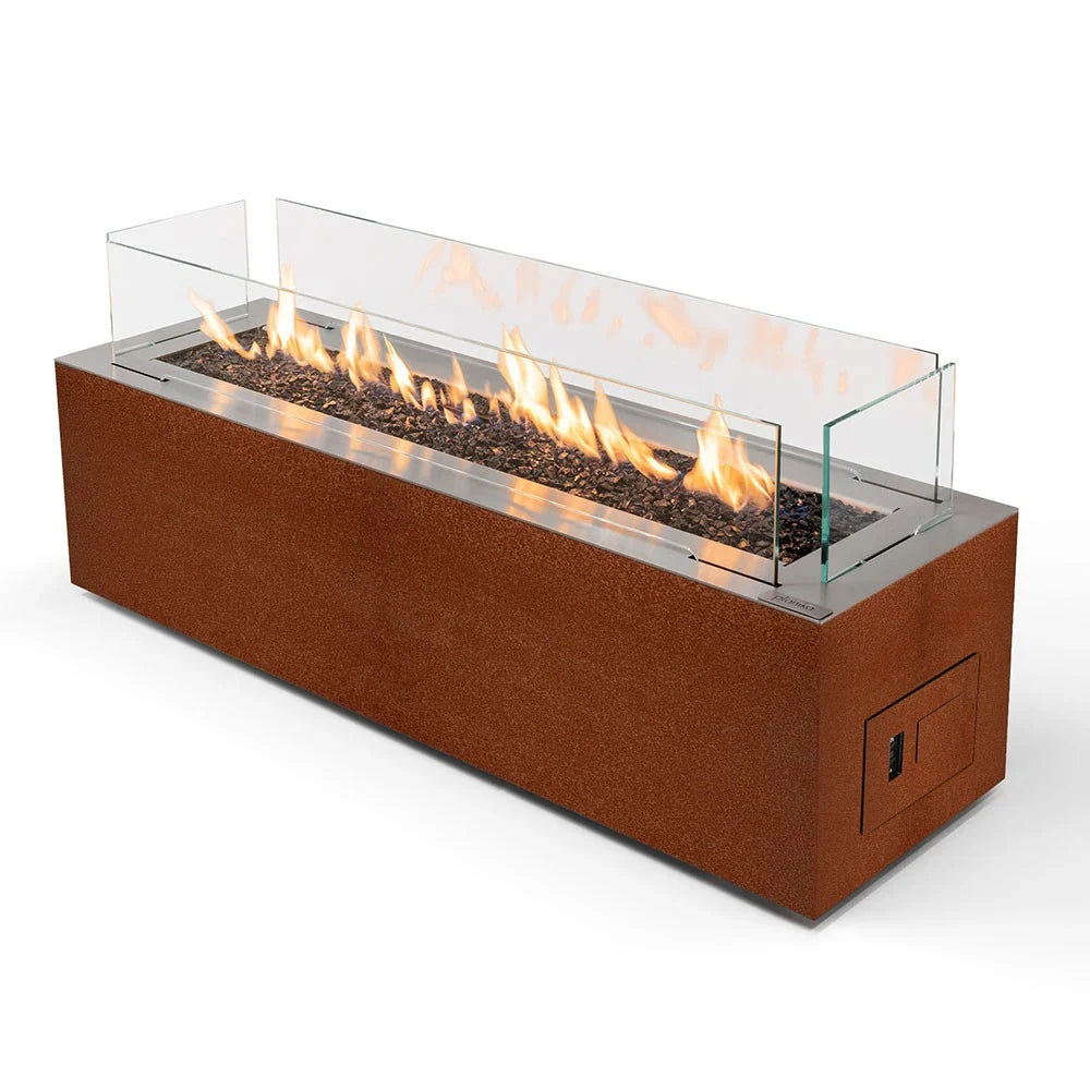 Planika Galaxy Corten Automatic Outdoor Gas Burner for Patio