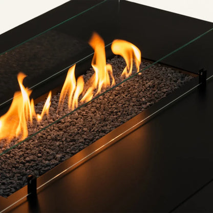 Planika Rio Gas Fire Table Outdoor Patio Fireplace 10kW
