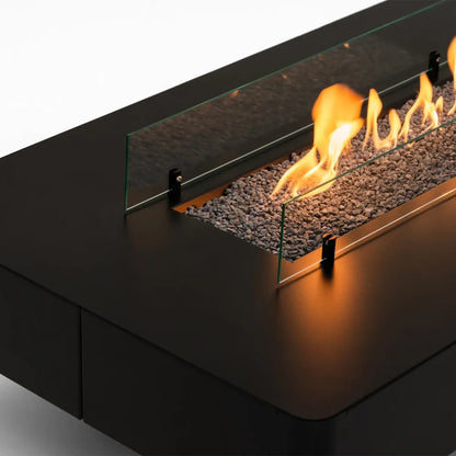 Planika Rio Gas Fire Table Outdoor Patio Fireplace 10kW