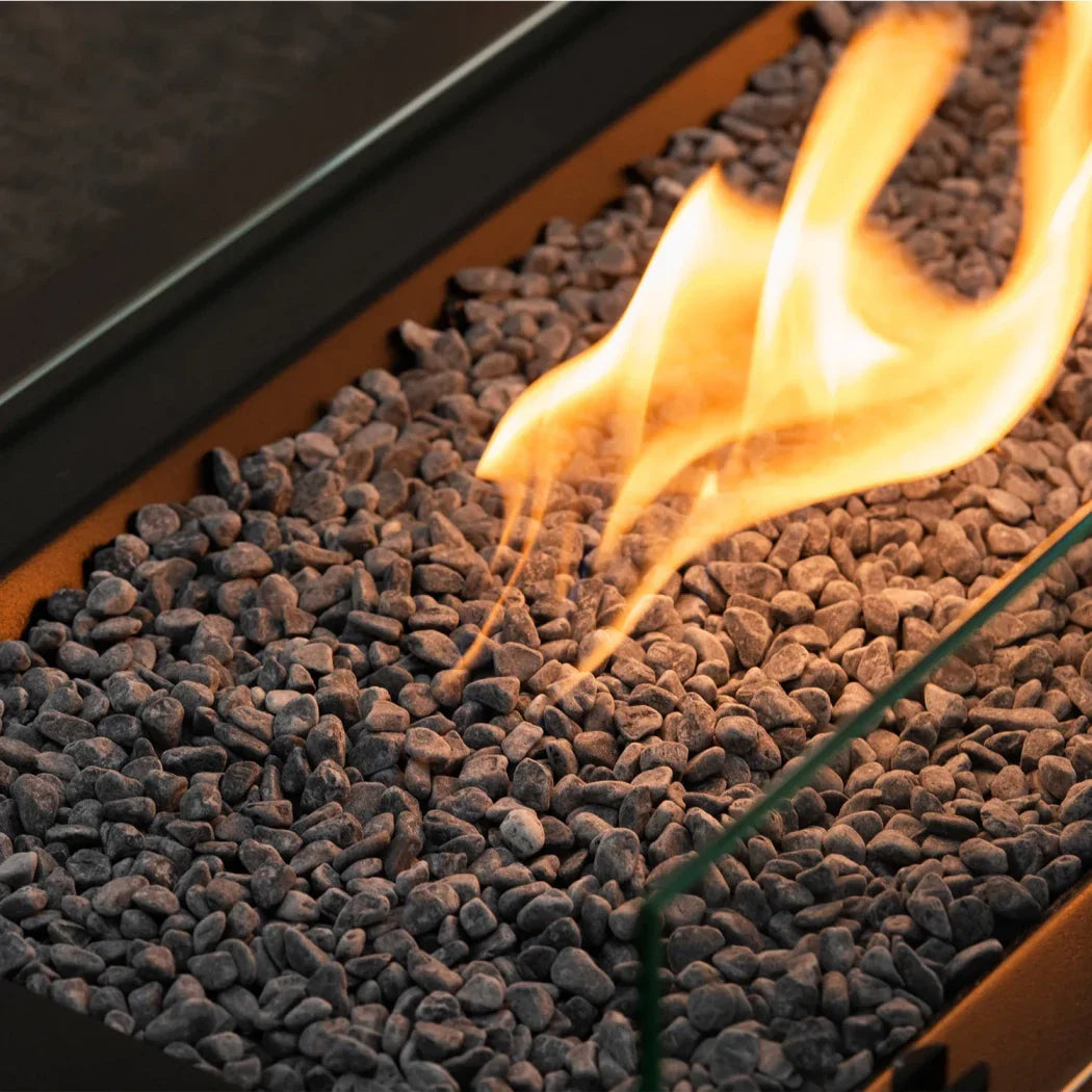 Planika Rio Gas Fire Table Outdoor Patio Fireplace 10kW