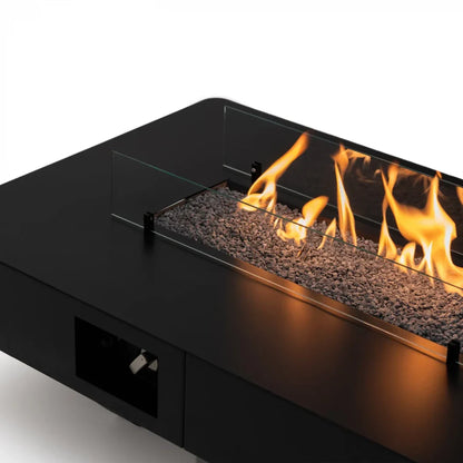 Planika Rio Gas Fire Table Outdoor Patio Fireplace 10kW