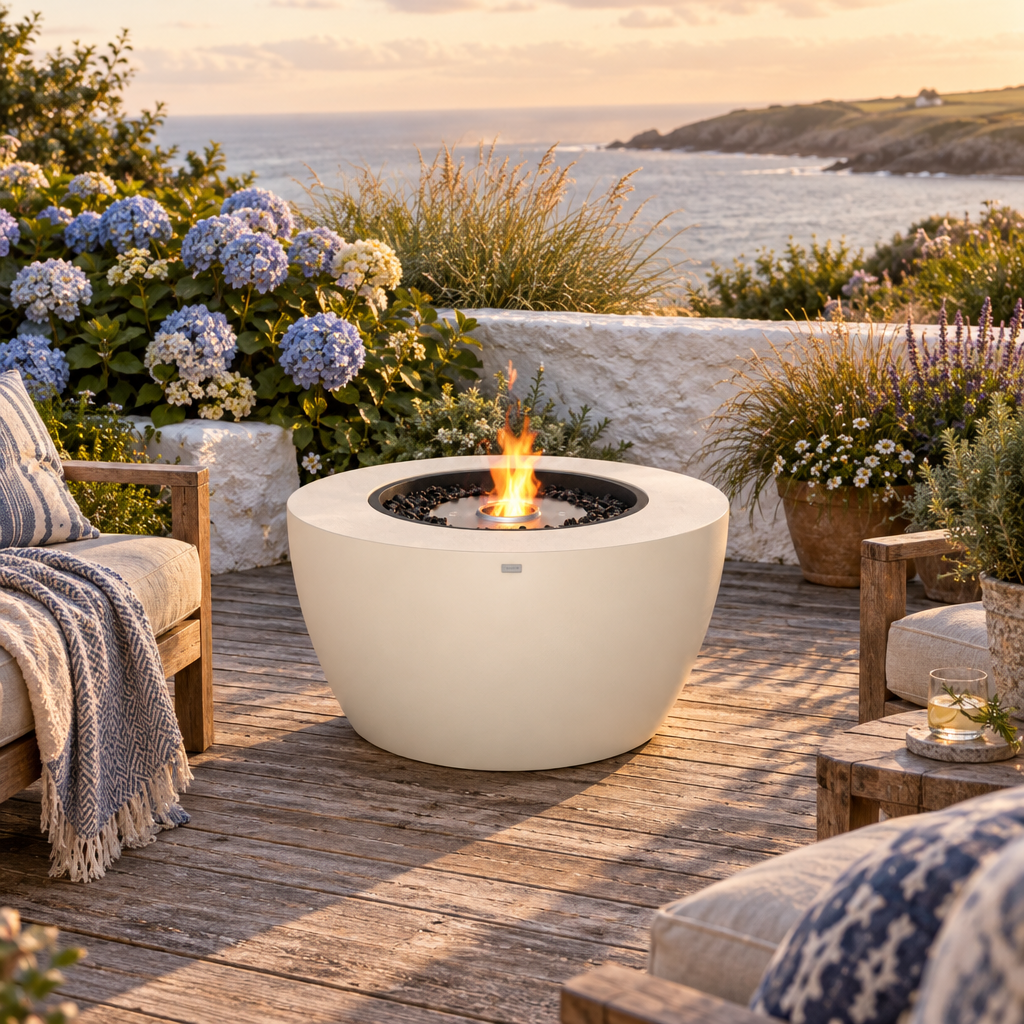 Pod 40 Fire Pit Table by EcoSmart Fire | Bioethanol & Gas Options