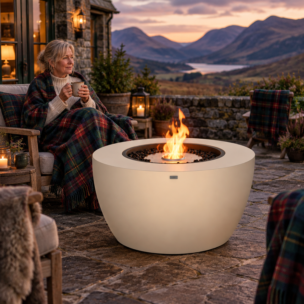 Pod 40 Fire Pit Table by EcoSmart Fire | Bioethanol & Gas Options