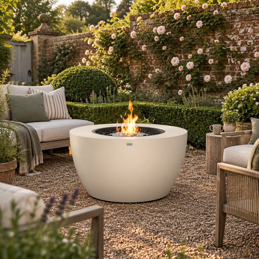 Pod 40 Fire Pit Table by EcoSmart Fire | Bioethanol & Gas Options