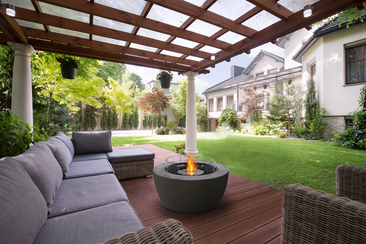 Pod 40 Fire Pit Table by EcoSmart Fire | Bioethanol & Gas Options