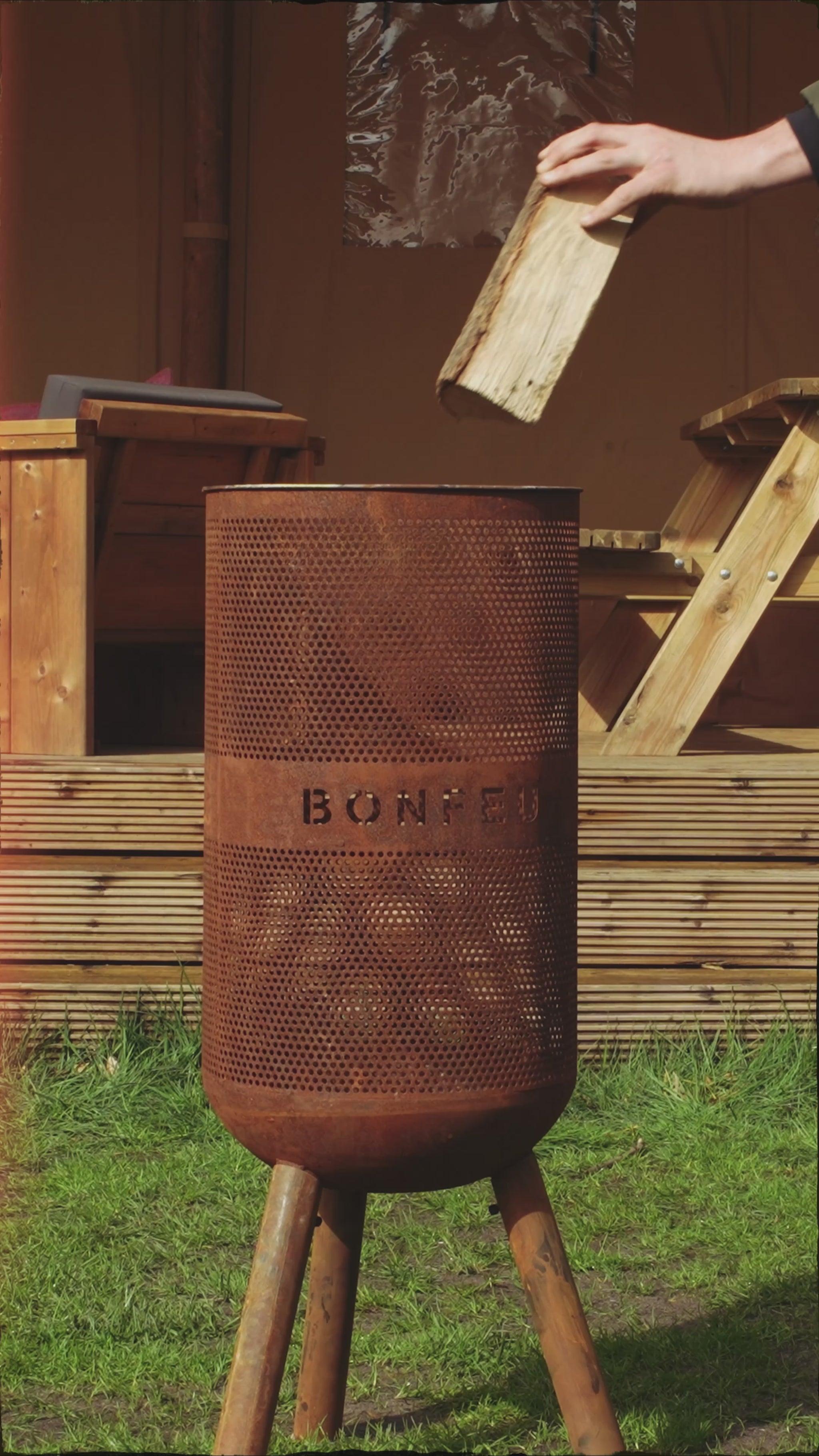 BonFeu, BonVes 34, Firepit, Black