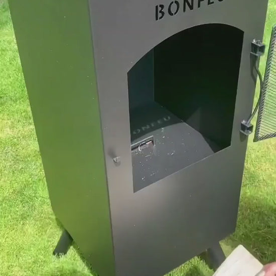 BonFeu, BonCarre, Outdoor Fireplace, Rust