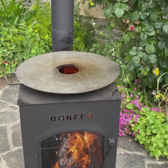 BonFeu, BonCarre, Outdoor Fireplace, Rust