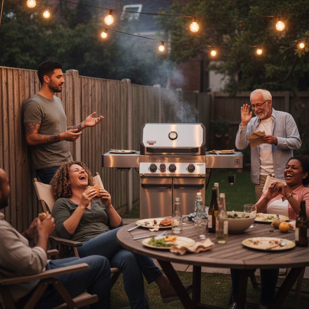 Primeliner By Bull S3 Gas Barbecue with Infrared Searing Burner & Cart