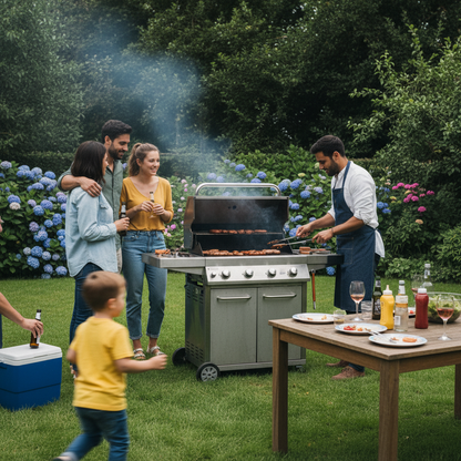 Primeliner By Bull S4 Gas Barbecue with Infrared Burner & Premium Cart