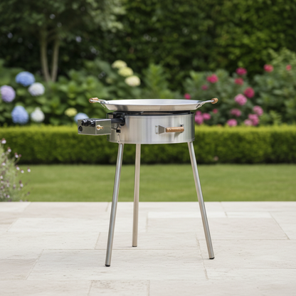 GrillSymbol PRO 580 Inox 58cm Stainless Steel Gas Paella Set