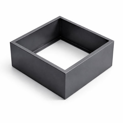 Arden Bottomless Cube Planter Powder Coated Steel Garden