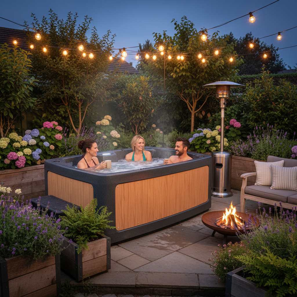 RotoSpa DuoSpa S080 Hot Tub & Ice Bath | 2-Person Garden Spa