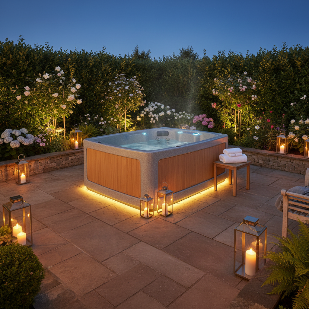 RotoSpa DuoSpa S080 Hot Tub & Ice Bath | 2-Person Garden Spa