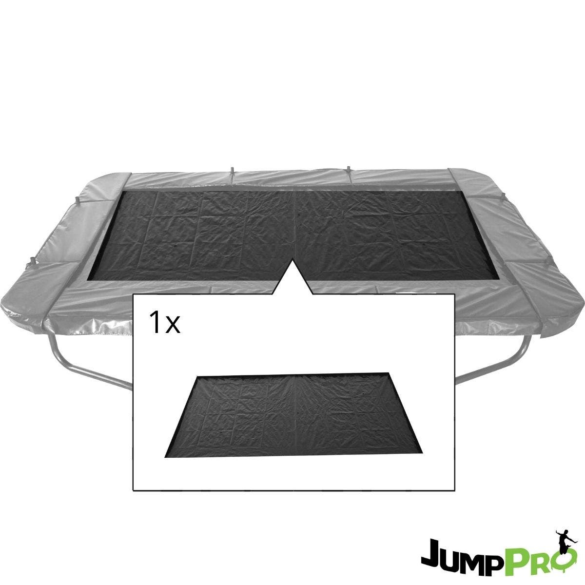 12ft x 8ft JumpPRO® Black Rectangular Trampoline Bed Cover