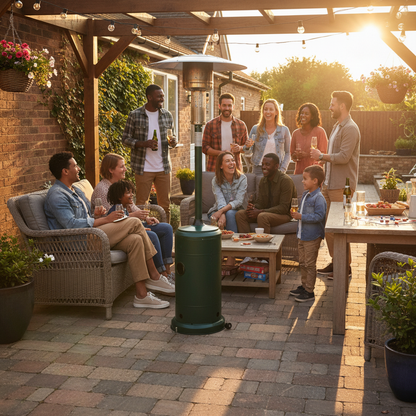 Lifestyle, Capri, Gas Patio Heater, Green