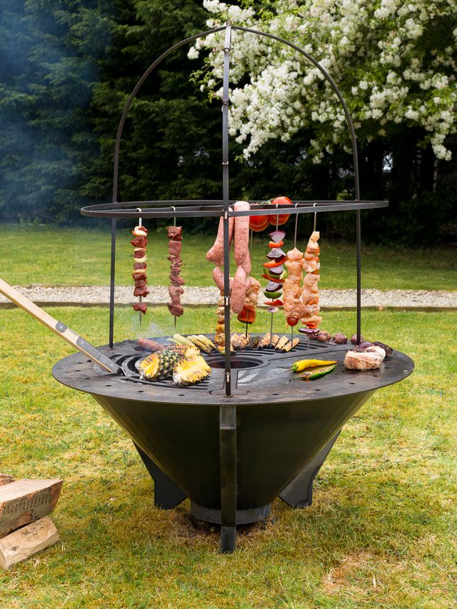 The Flamin’ Pit by METARTAL | Handmade Steel Fire Pit for Outdoor Cooking