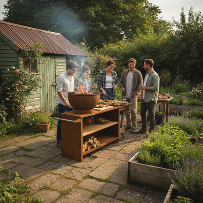HEAT Trolle Outdoor Kitchen – Compact Garden Cooking