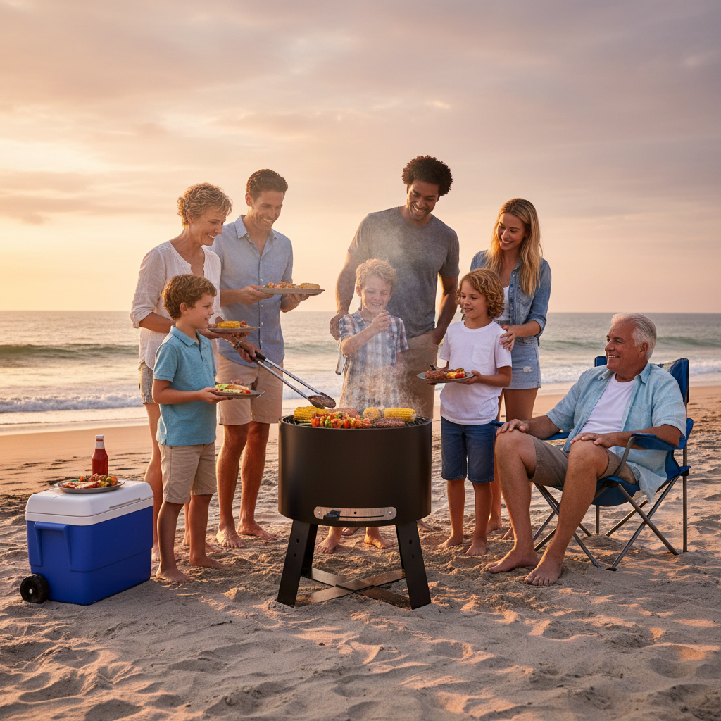 HEAT BRÅTEN Charcoal Barbecue | Compact Garden Grill