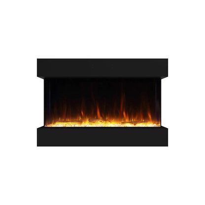 Feroza 101 cm Wall-Mounted Electric Fireplace – ScandiFlames