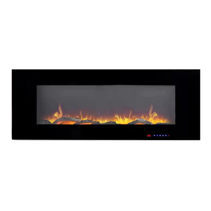 Azurite 127 cm Wall-Mounted Electric Fireplace – ScandiFlames