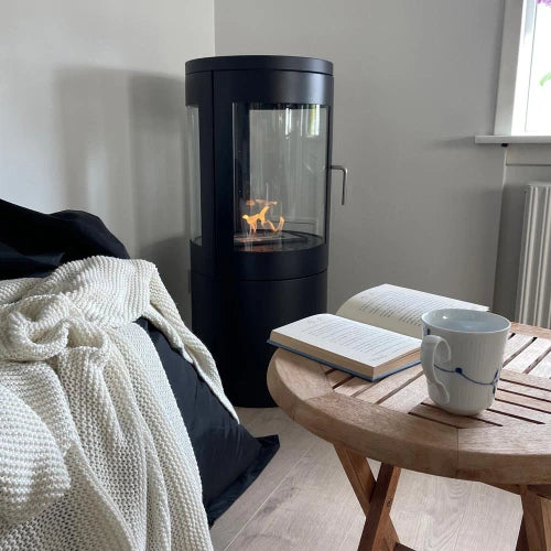 Columbus Bioethanol Stove 360° View | ScandiFlames
