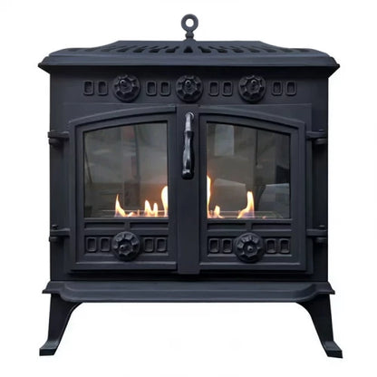 Spitsbergen Cast Iron Bioethanol Stove Freestanding Indoor
