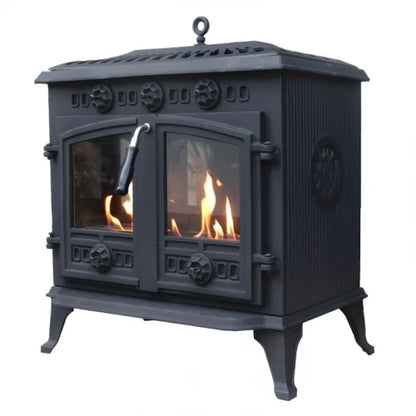 Spitsbergen Cast Iron Bioethanol Stove Freestanding Indoor