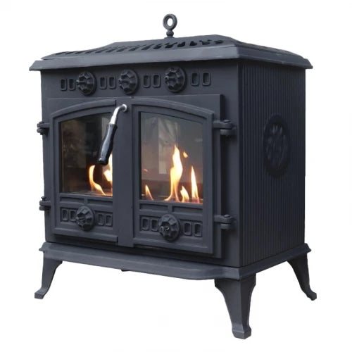 Spitsbergen Cast Iron Bioethanol Stove Freestanding Indoor