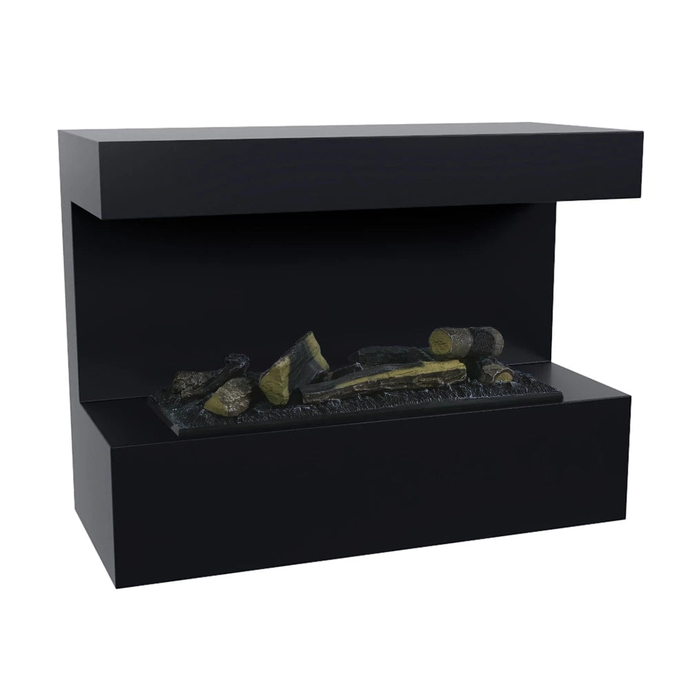 ScandiFlames Steinsdal Black Wall Fireplace 🔥