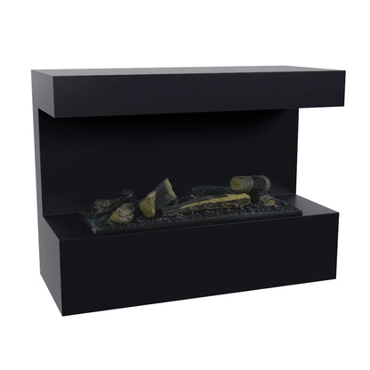 ScandiFlames Steinsdal Black Wall Fireplace 🔥