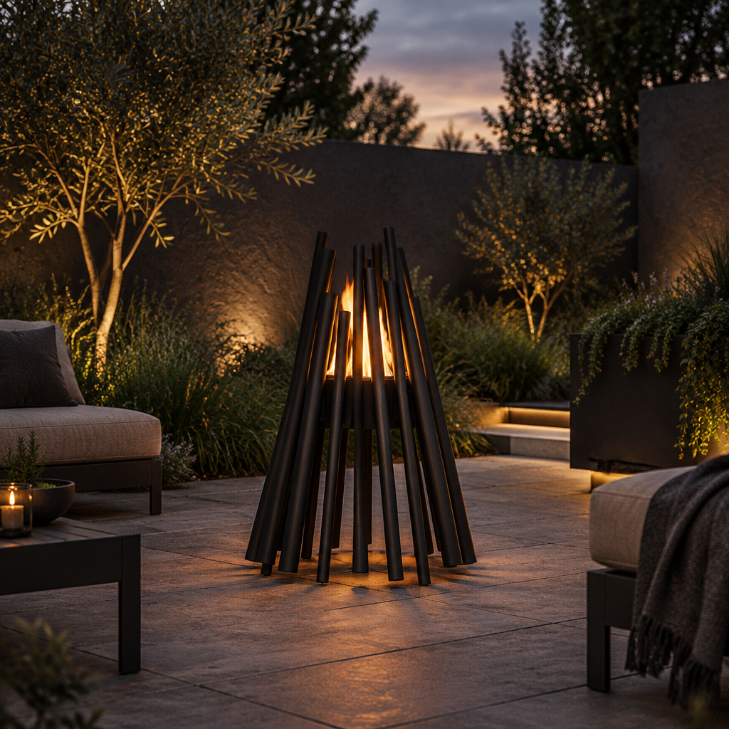 Stix Bioethanol Fire Pit by EcoSmart Fire | Modern Freestanding Fire