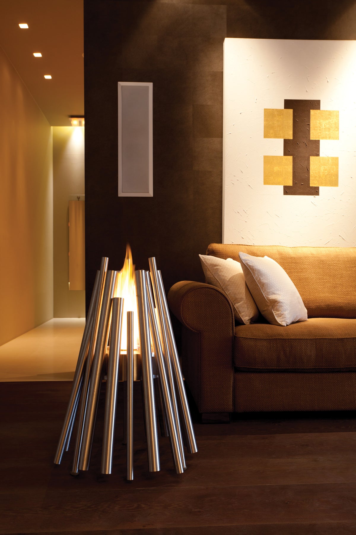 Stix Bioethanol Fire Pit by EcoSmart Fire | Modern Freestanding Fire