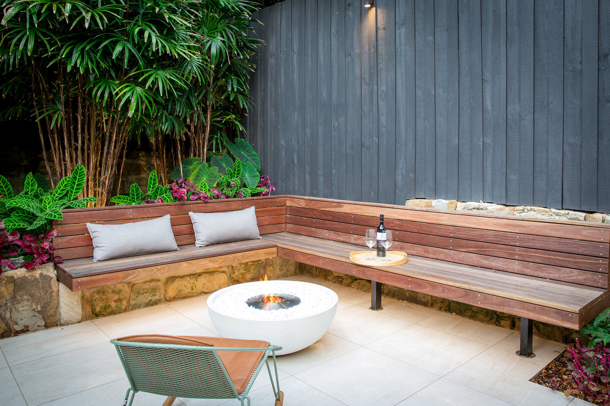 Mix 850 Bioethanol Fire Pit by EcoSmart Fire | 6 kW Outdoor Fire