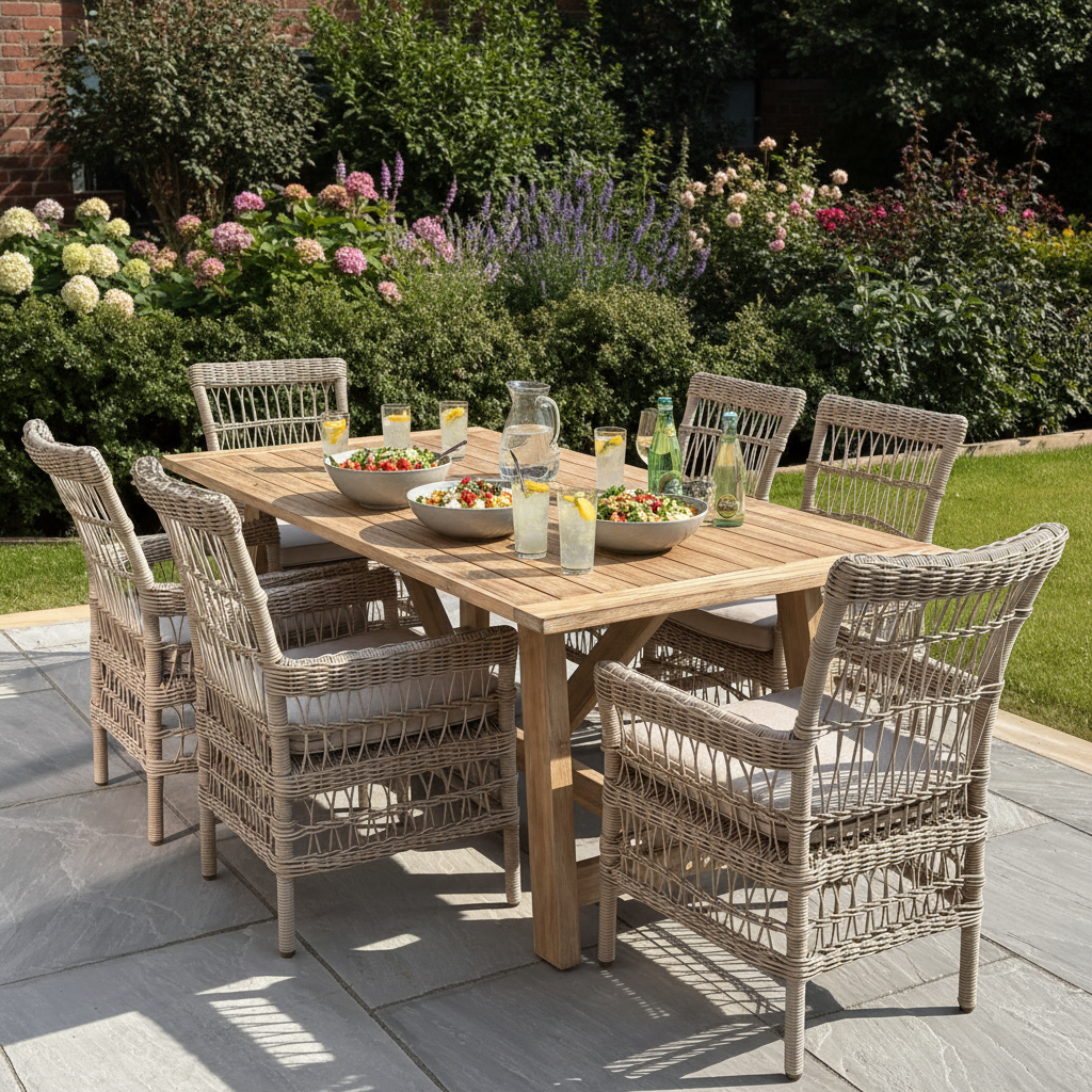 Provence Collection Outdoor Large Dining Table