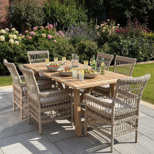 Provence Collection Outdoor Large Dining Table