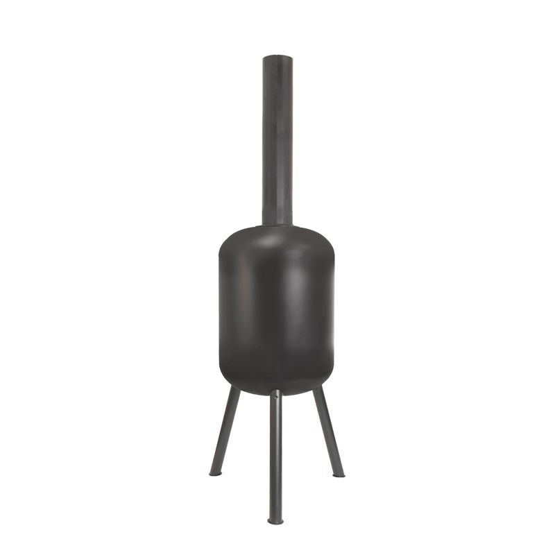 Bonfeu, BonBono, Outdoor Fireplace and Grill, Black