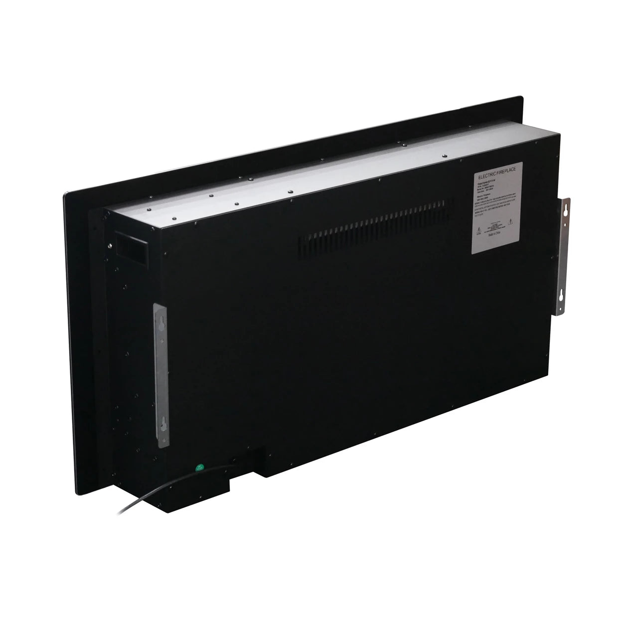 Titanite Built-In Electric Fireplace 91 cm – ScandiFlames Black