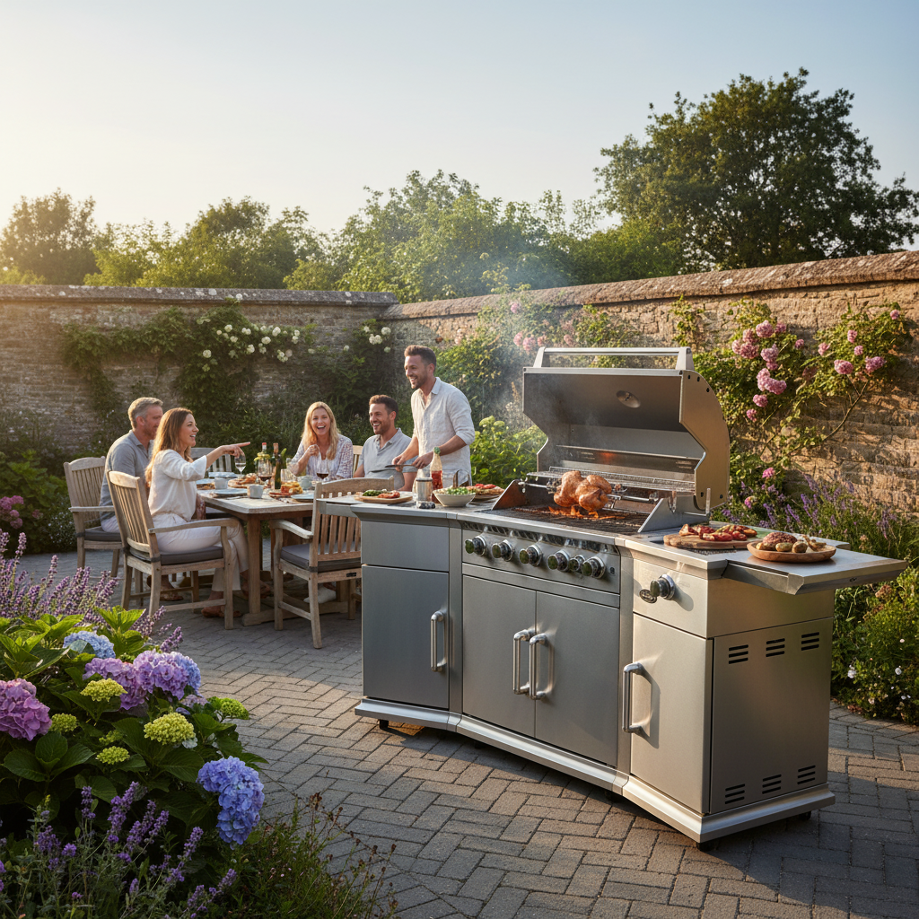 Lifestyle, Bahama Island Gas BBQ, Stainless Steel