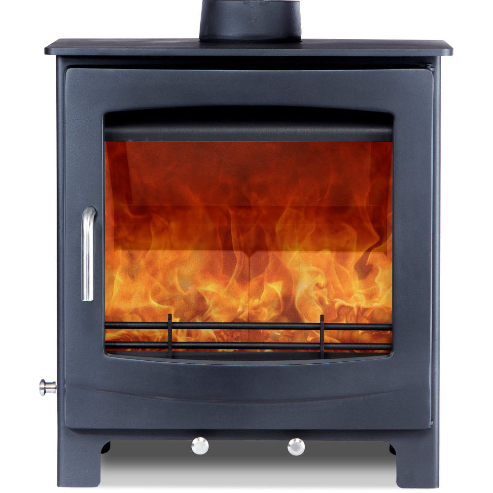 Woodford Turing 5XL Wide Multifuel EcoDesign Stove 4.9kW